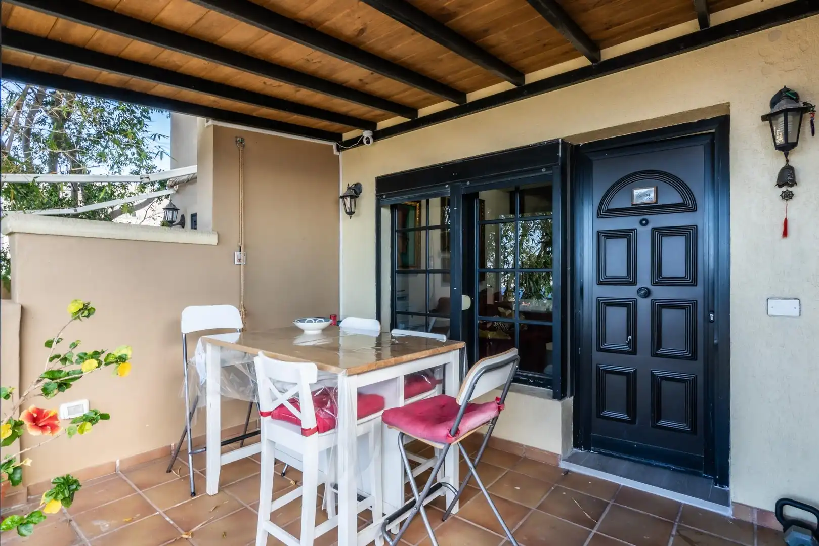 Terraza de Casa adosada en venta en El Rosario con Aire acondicionado, Jardín privado y Terraza
