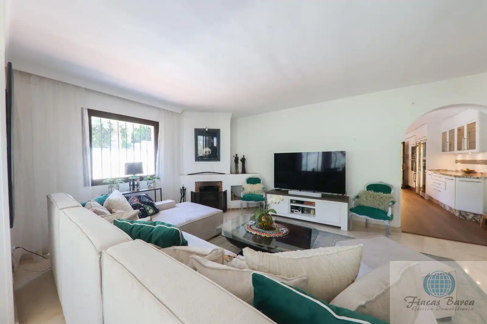Living room of Houses for sale in Mijas  with Air Conditioner, Terrace and Storage room
