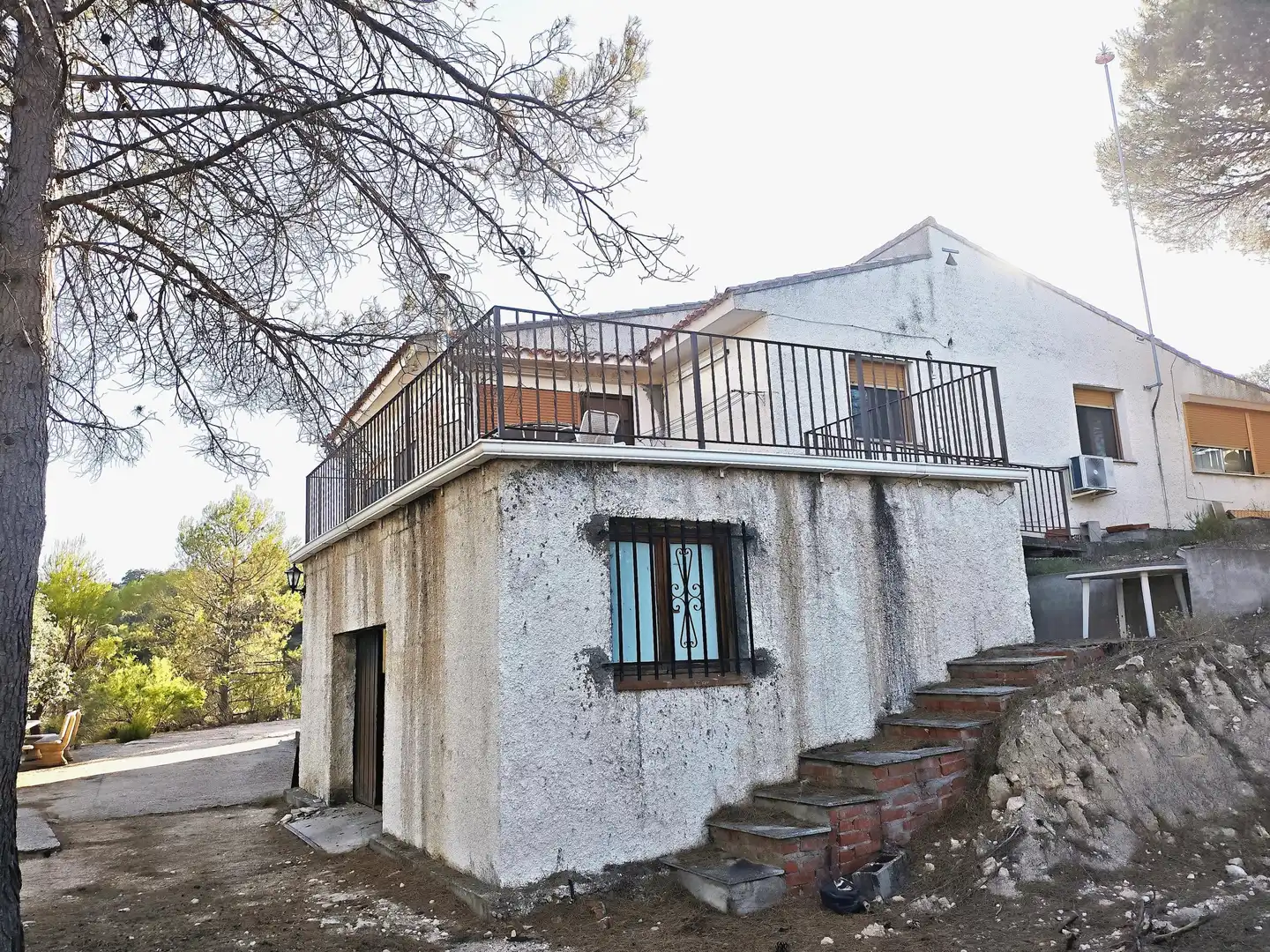 Vista exterior de Casa o chalet en venta en Perales de Tajuña con Jardín privado, Piscina y Alarma
