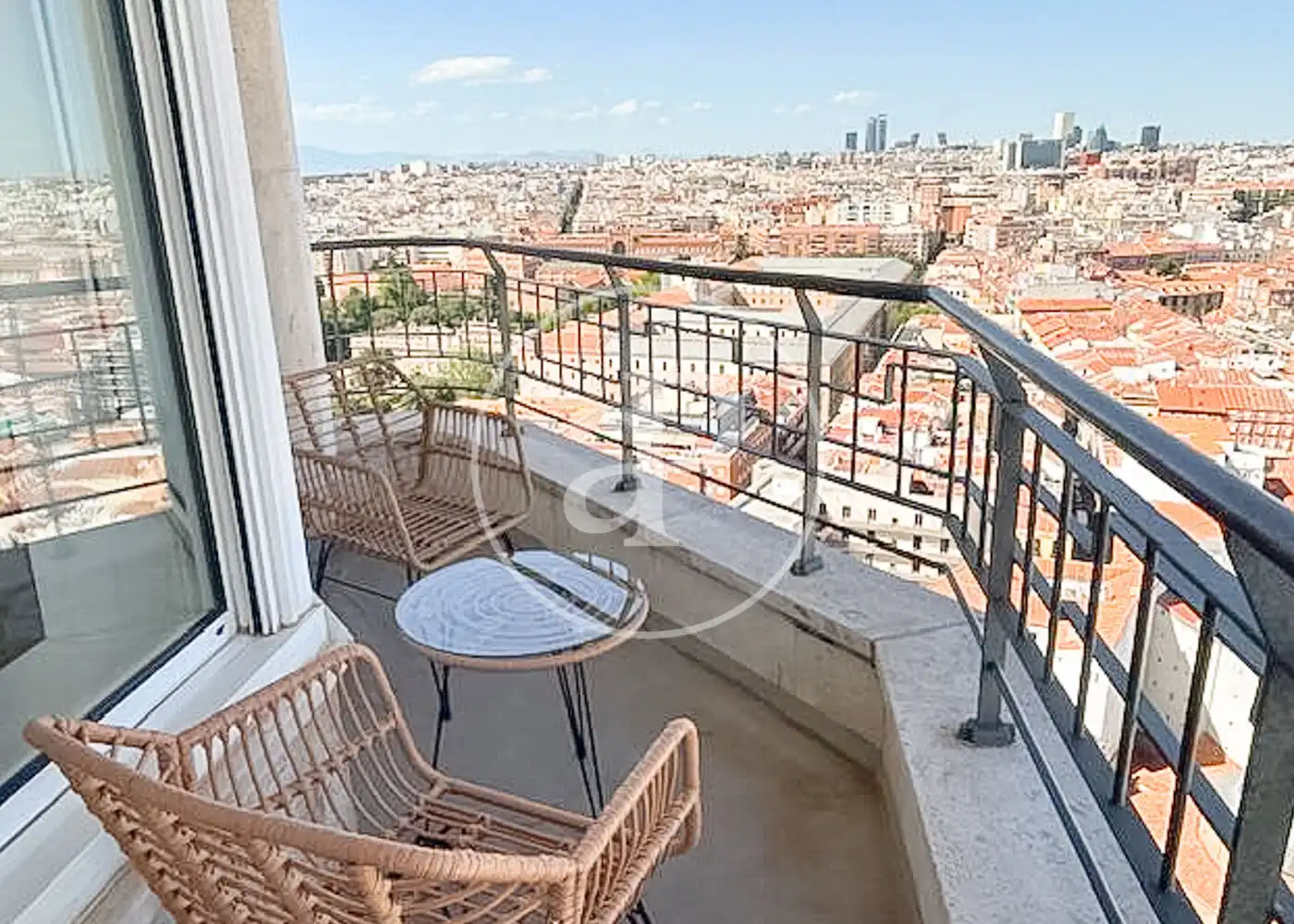 Terrace of Flat for rent in Madrid  with Air Conditioner, Heating and Terrace