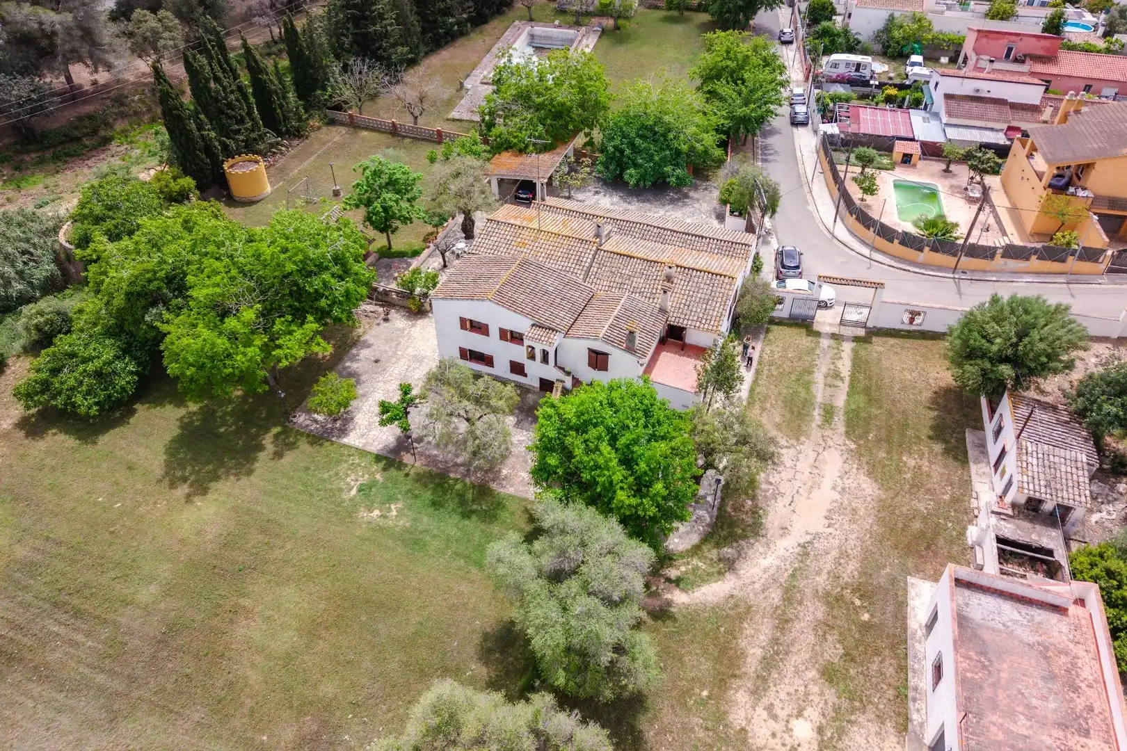 Vista exterior de Casa o xalet en venda en Vespella de Gaià amb Calefacció, Terrassa i Balcó