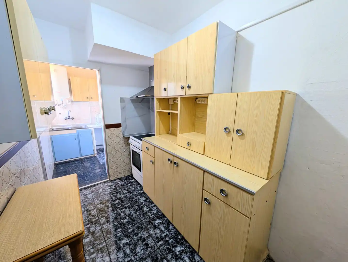 Kitchen of Flat for sale in Cornellà de Llobregat  with Furnished and Alarm