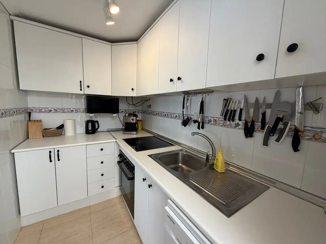 Kitchen of Houses for sale in Santa Pola  with Air Conditioner, Terrace and Furnished