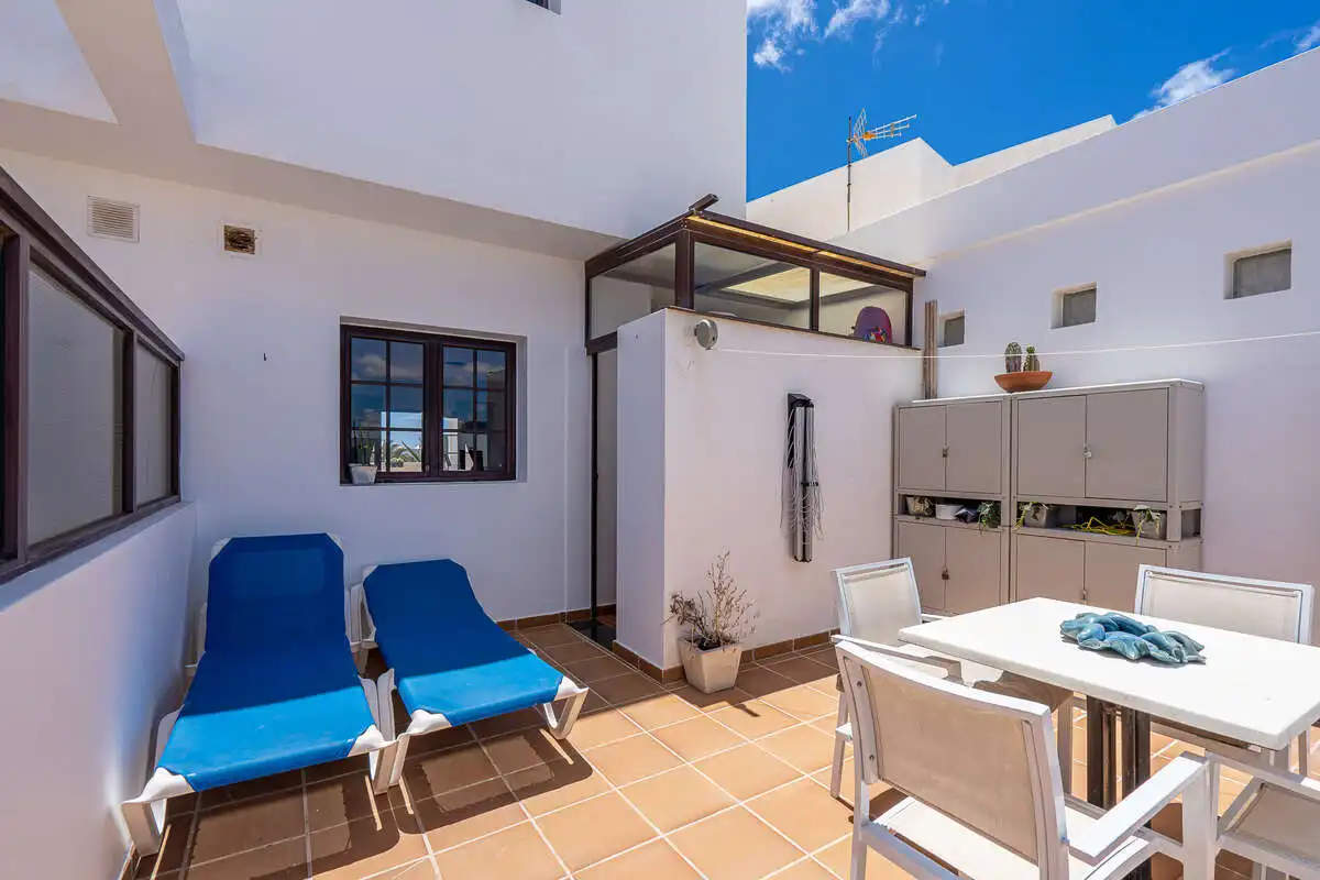 Terraza de Dúplex en venta en Teguise con Piscina comunitaria
