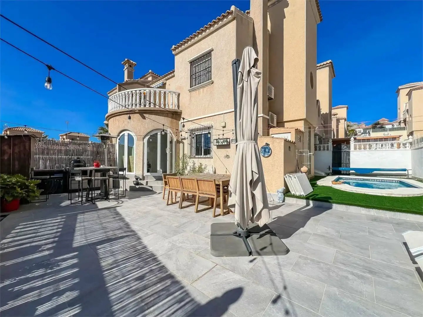 Terraza de Casa o chalet en venta en Orihuela con Aire acondicionado, Jardín privado y Terraza