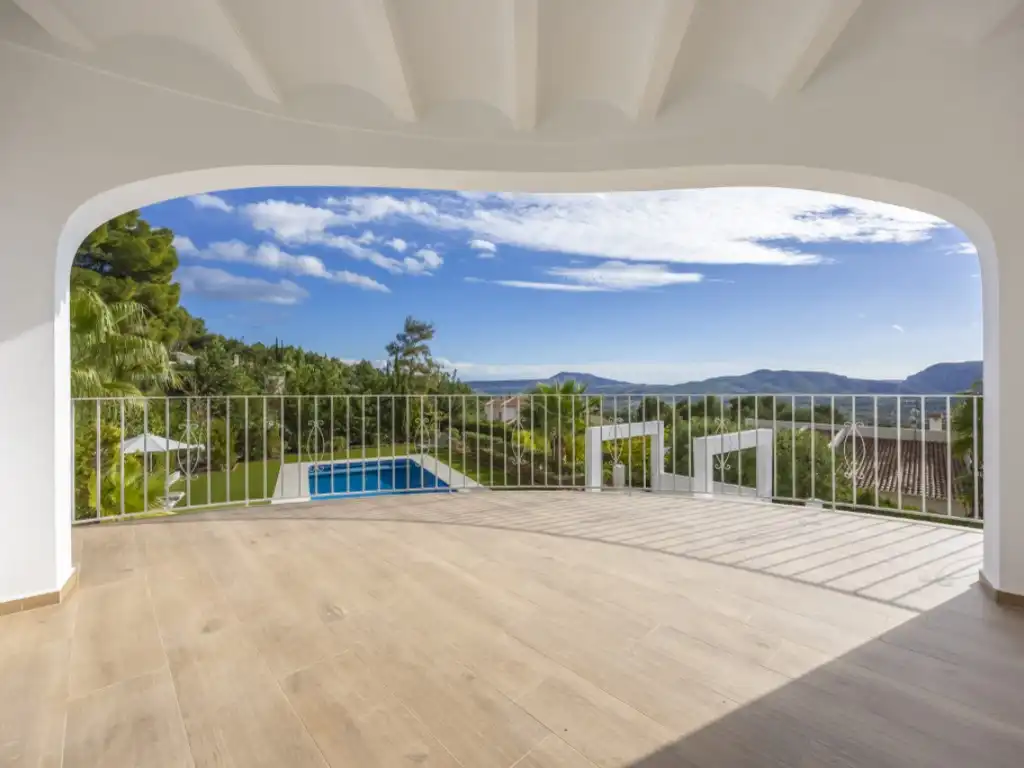 Garden of Houses for sale in Jávea / Xàbia  with Air Conditioner, Terrace and Swimming Pool