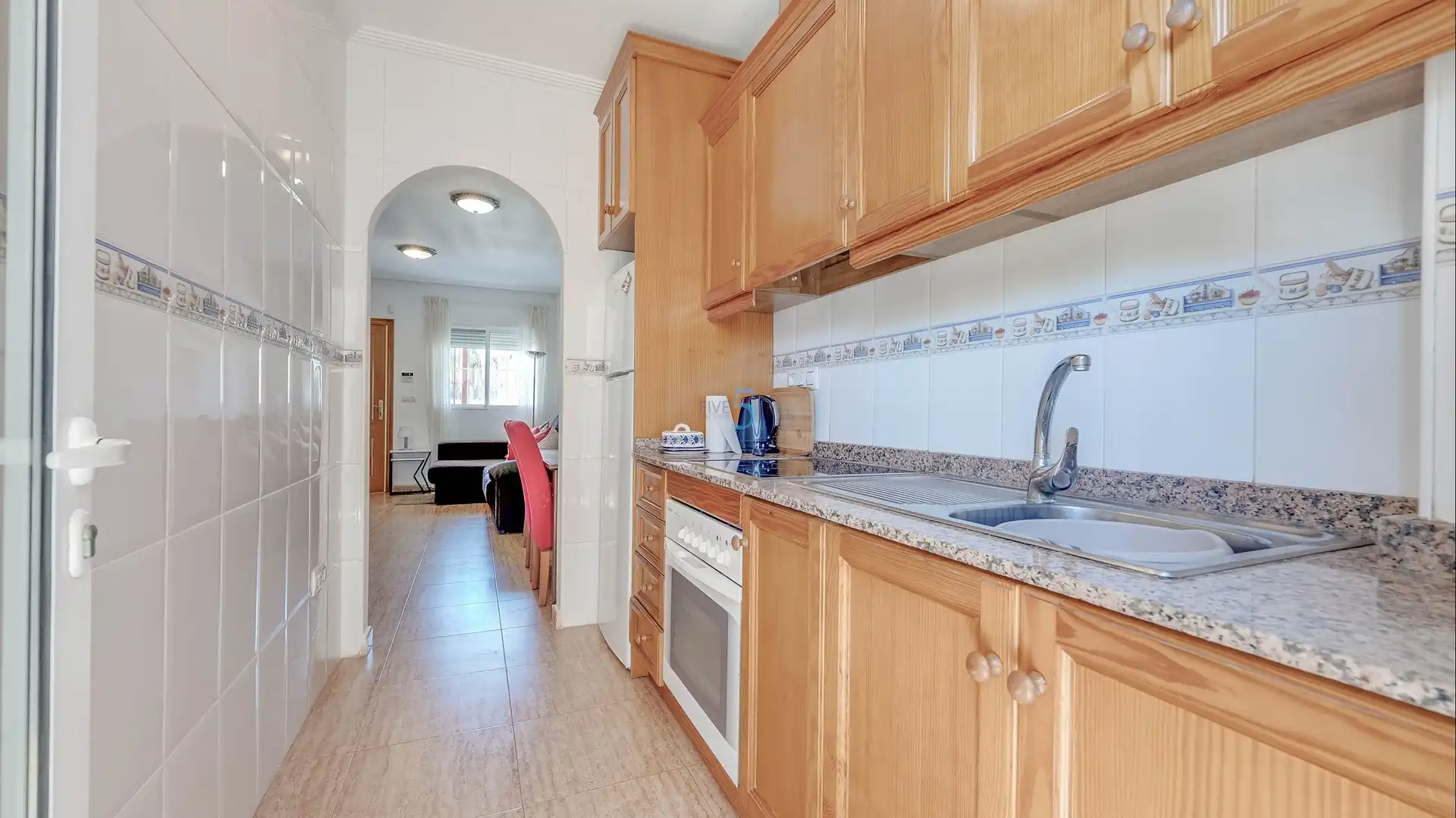 Cocina de Piso en venta en San Pedro del Pinatar con Terraza, Piscina y Amueblado