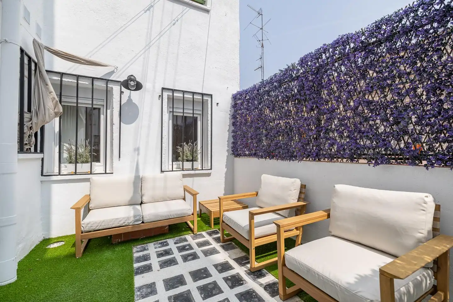 Terrace of Flat for rent in Madrid  with Air Conditioner, Heating and Terrace