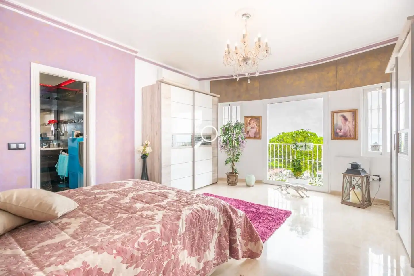 Dormitori de Casa o xalet en venda en Alhaurín de la Torre amb Aire condicionat, Jardí privat i Terrassa