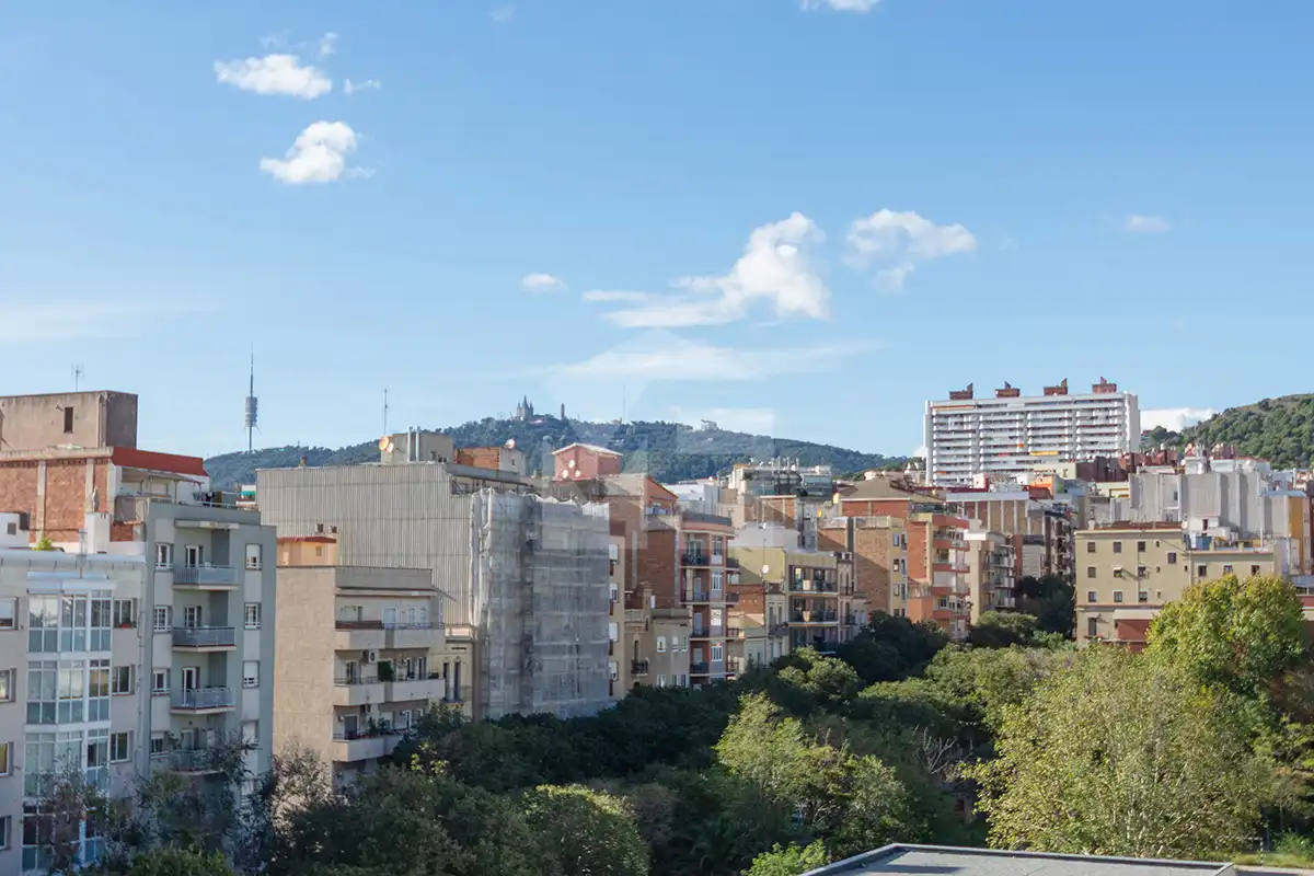 Exterior view of Flat for sale in Barcelona  with Air Conditioner and Heating
