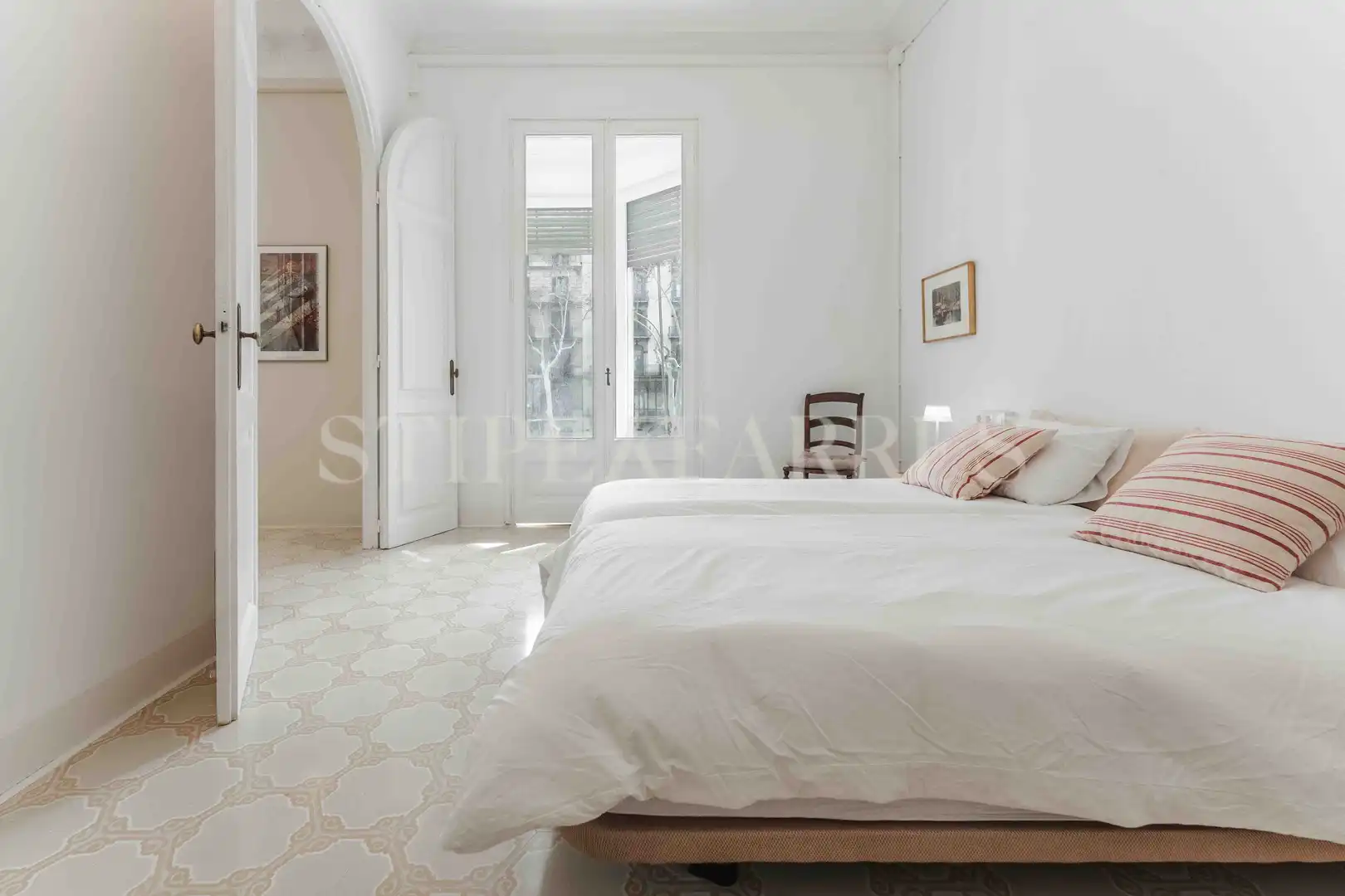 Habitación de Piso de alquiler en Barcelona con Aire acondicionado, Calefacción y Amueblado