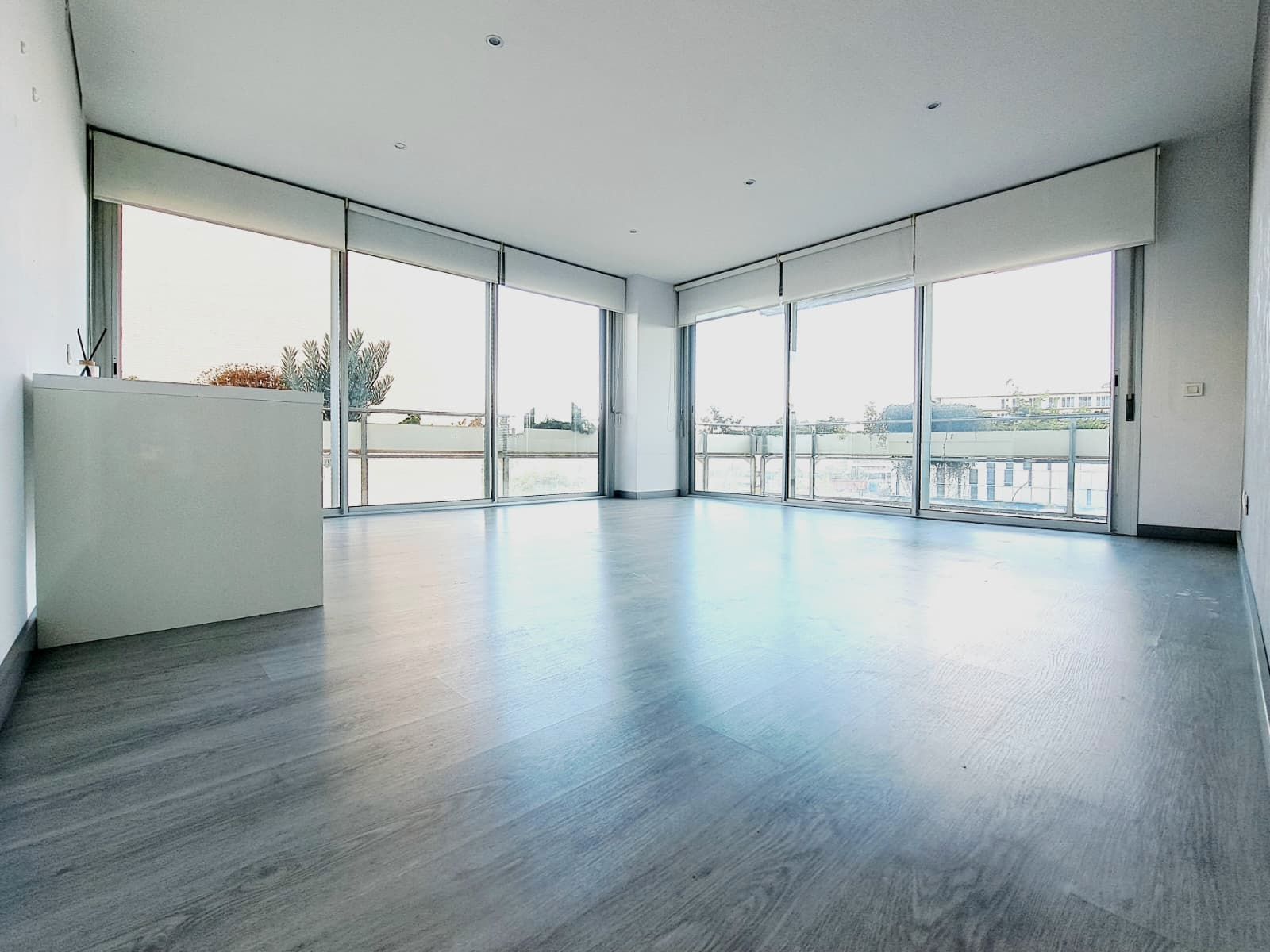Sala de estar de Piso en venta en Sant Adrià de Besòs con Aire acondicionado, Calefacción y Jardín privado