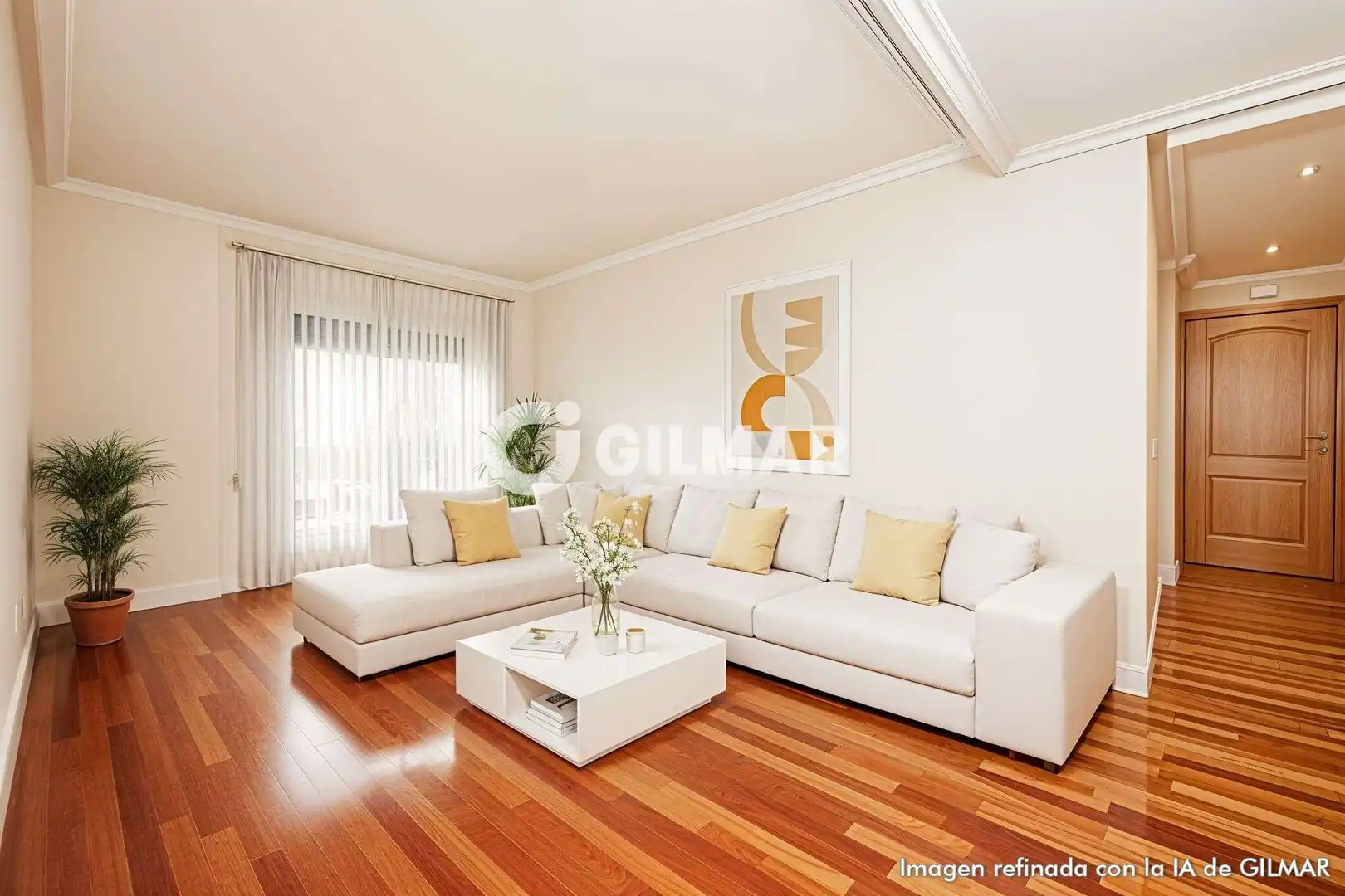 Sala de estar de Ático en venta en Madrid con Calefacción, Jardín privado y Trastero