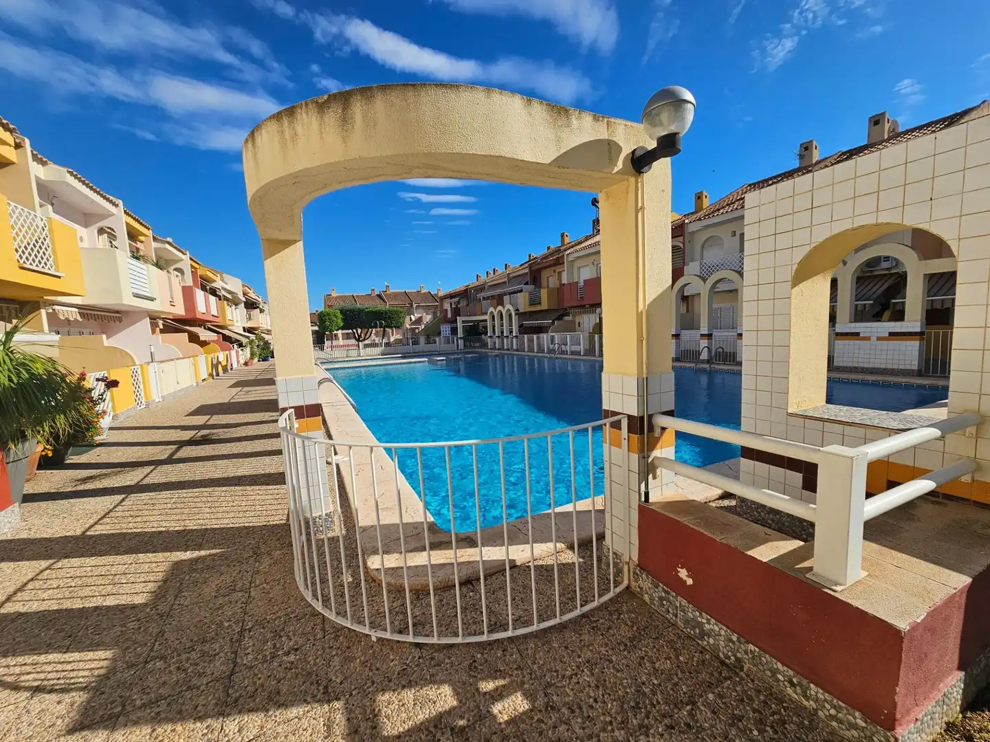 Piscina de Casa o xalet en venda en Santiago de la Ribera