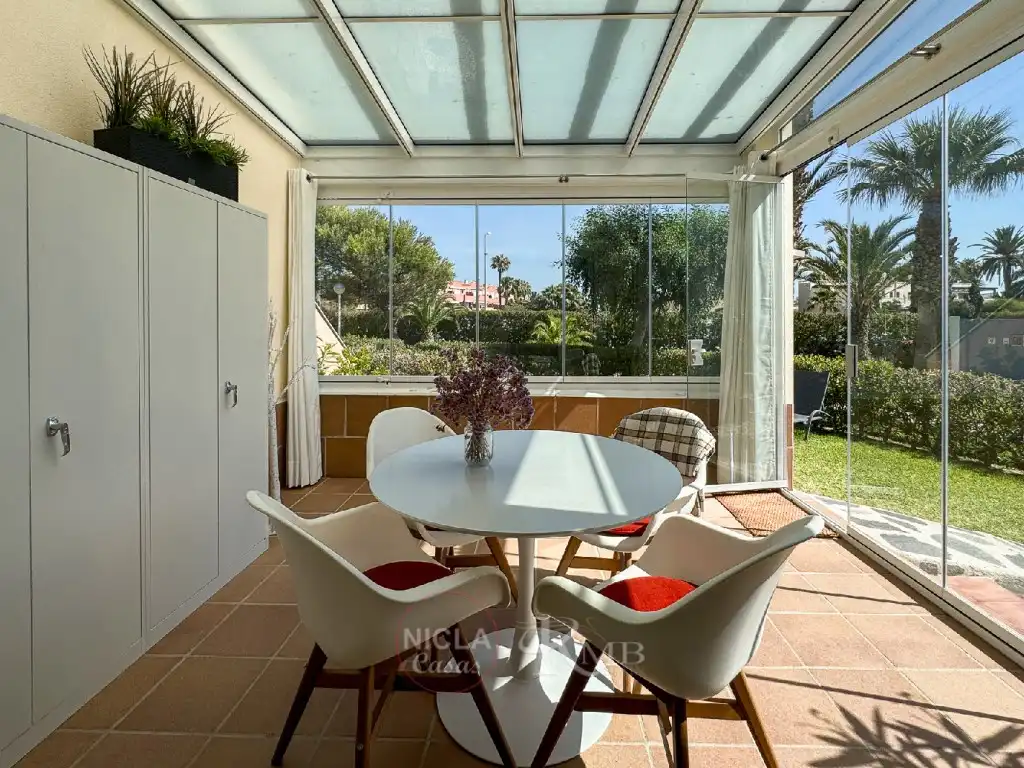 Terraza de Apartamento en venta en Vera con Aire acondicionado, Jardín privado y Terraza