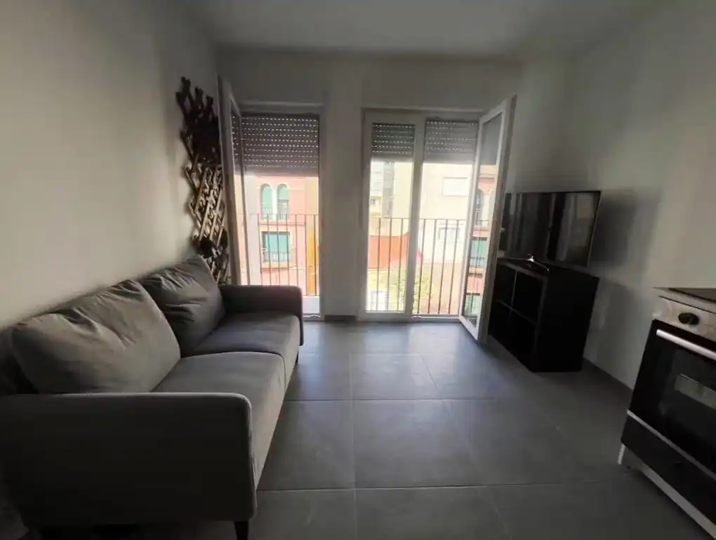 Living room of Flat for rent in Valencia  with Air Conditioner, Heating and Terrace