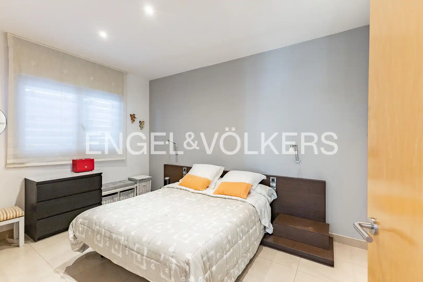 Bedroom of Houses for rent in Cabrera de Mar  with Air Conditioner, Heating and Parquet flooring