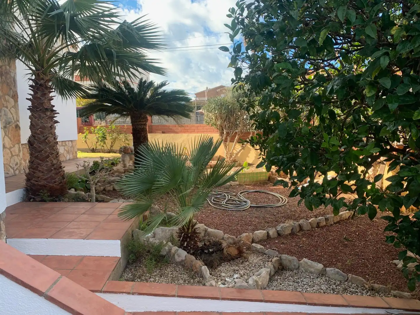 Jardí de Casa o xalet en venda en Torredembarra amb Aire condicionat, Calefacció i Jardí privat