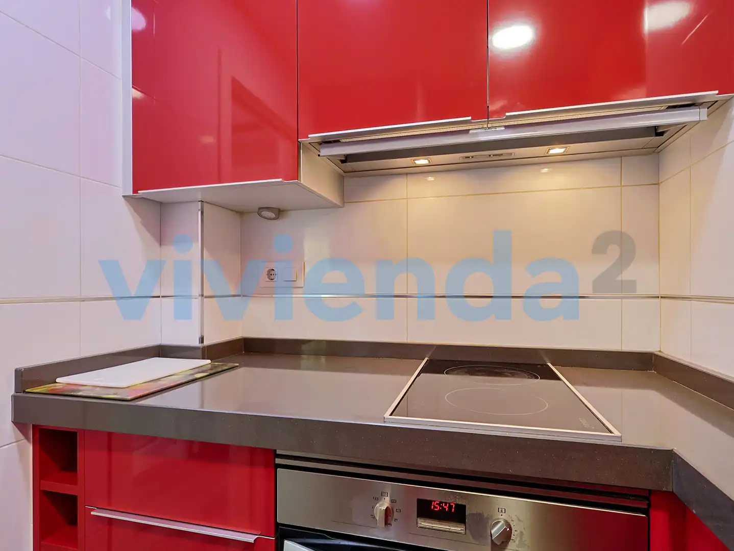 Küche von Wohnung zur Miete in Madrid mit Klimaanlage, Heizung und Terrasse