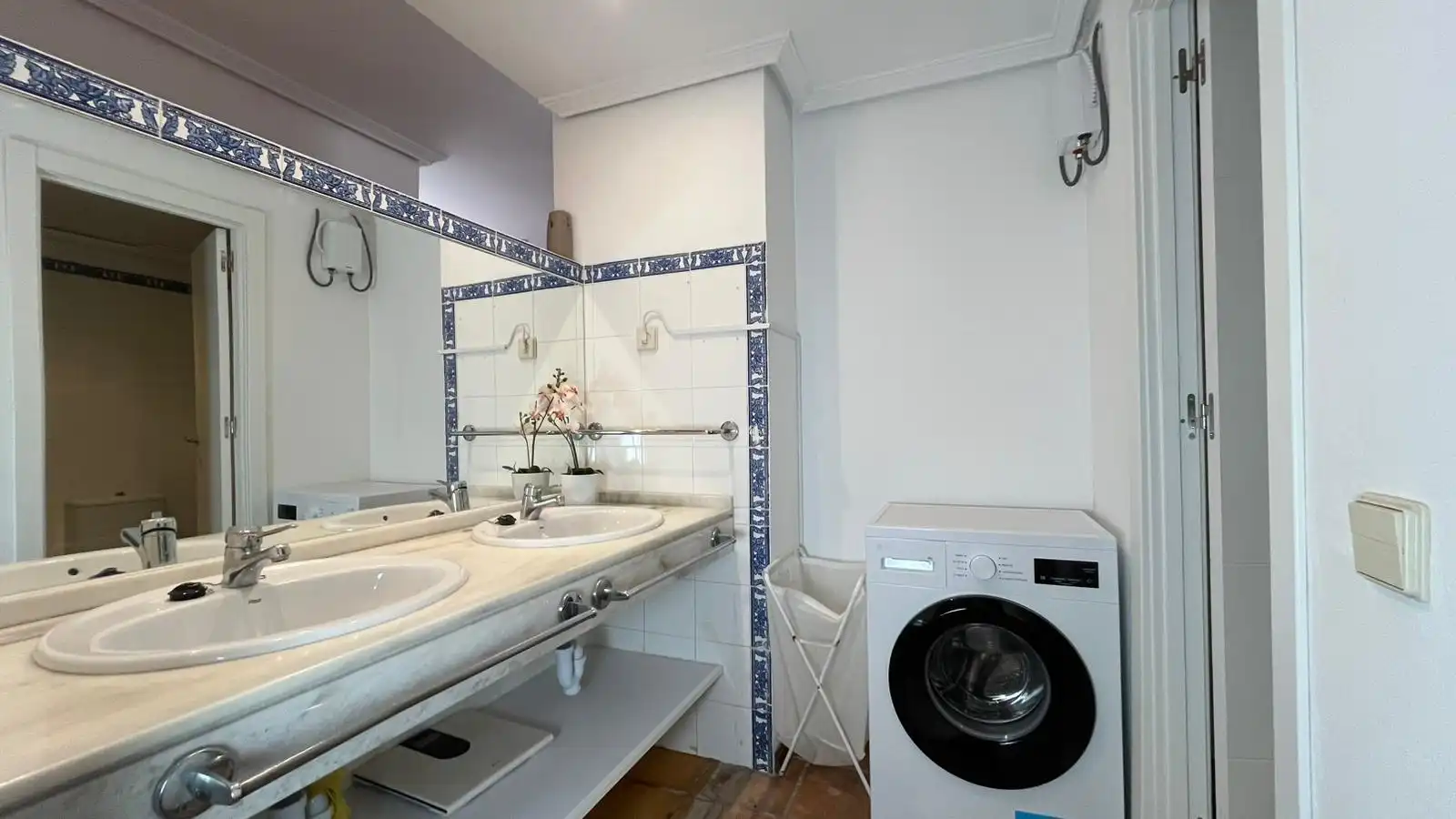 Badezimmer von Wohnung zum Verkauf in San Fernando mit Klimaanlage, Terrasse und Alarm