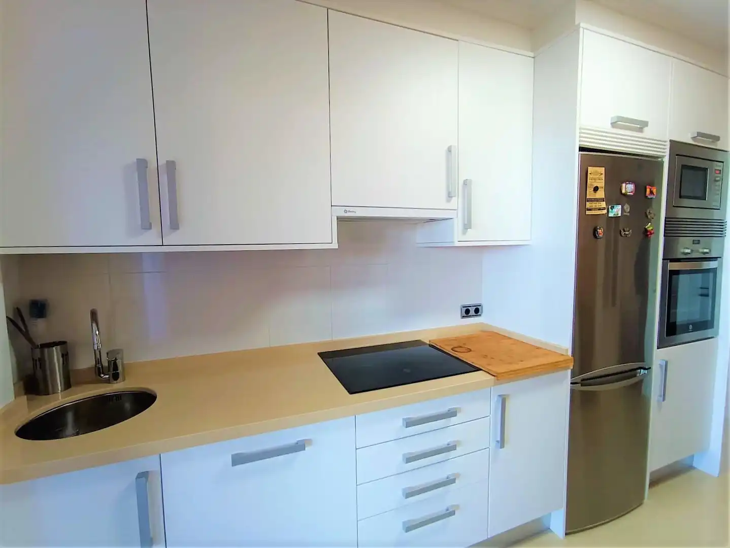 Cocina de Apartamento en venta en Águilas con Aire acondicionado, Calefacción y Jardín privado