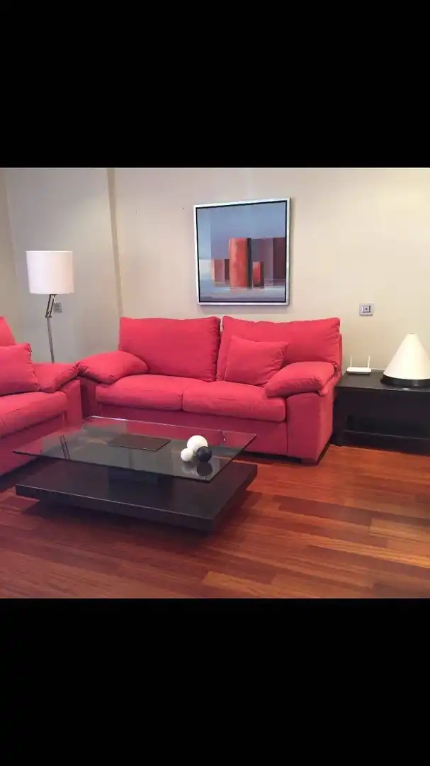 Sala de estar de Piso de alquiler en Cartagena con Aire acondicionado, Calefacción y Parquet