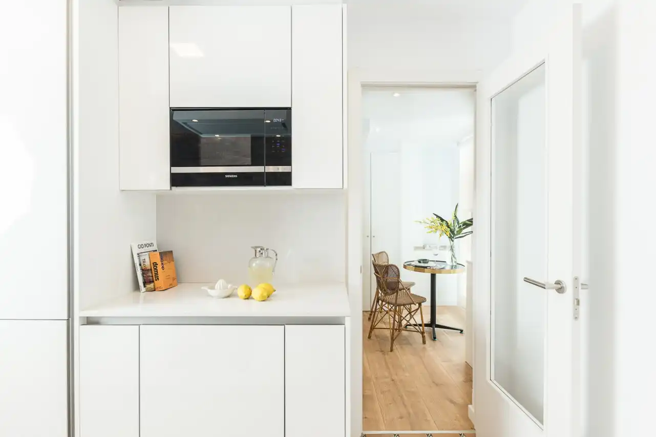 Kitchen of Apartments for rent in Barcelona  with Air Conditioner, Furnished and Oven