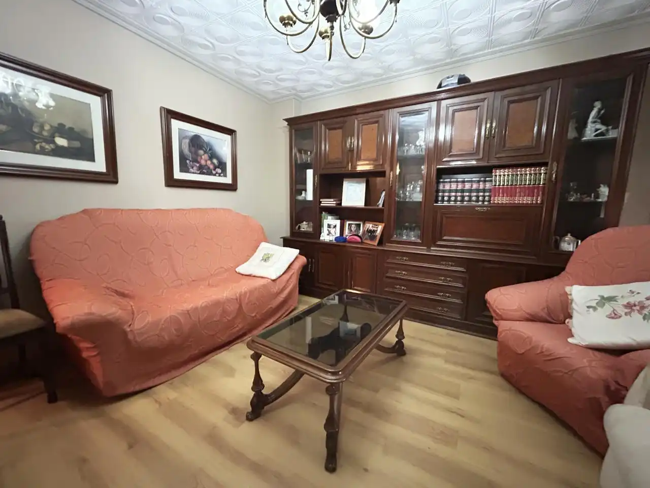 Sala de estar de Casa o chalet en venta en Milagro con Aire acondicionado, Calefacción y Parquet