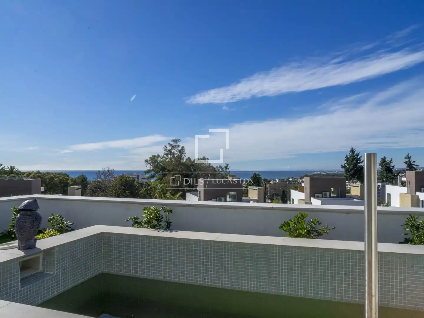 Terraza de Casa o chalet en venta en Marbella con Aire acondicionado, Calefacción y Jardín privado