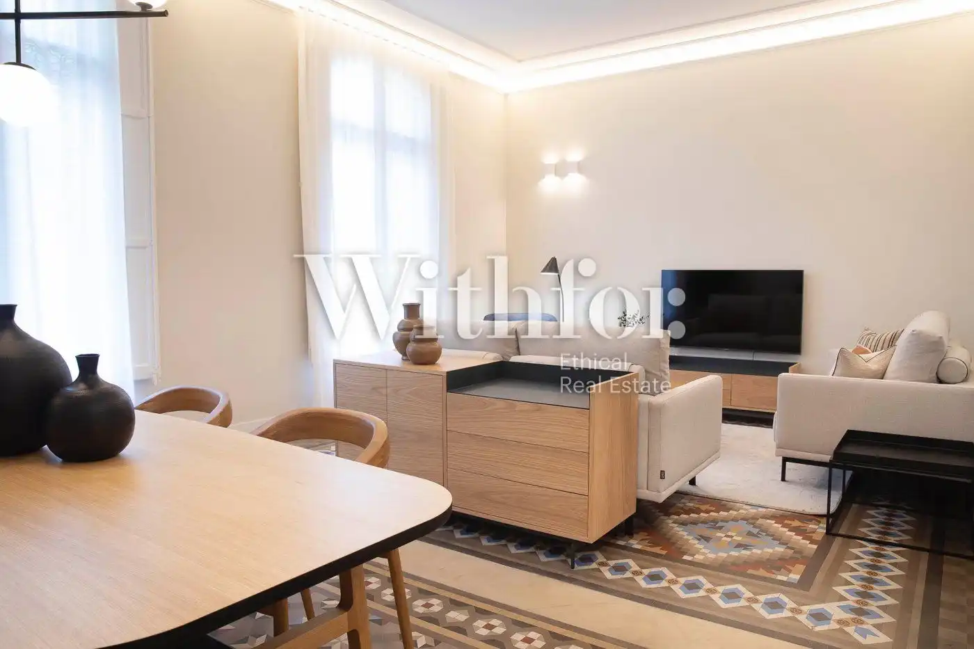 Flat with terrace to rent in Gran Vía CORTS CATALANES, imagen 8