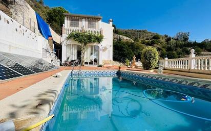 Swimming pool of House or chalet for sale in Torrox  with Air Conditioner, Private garden and Terrace