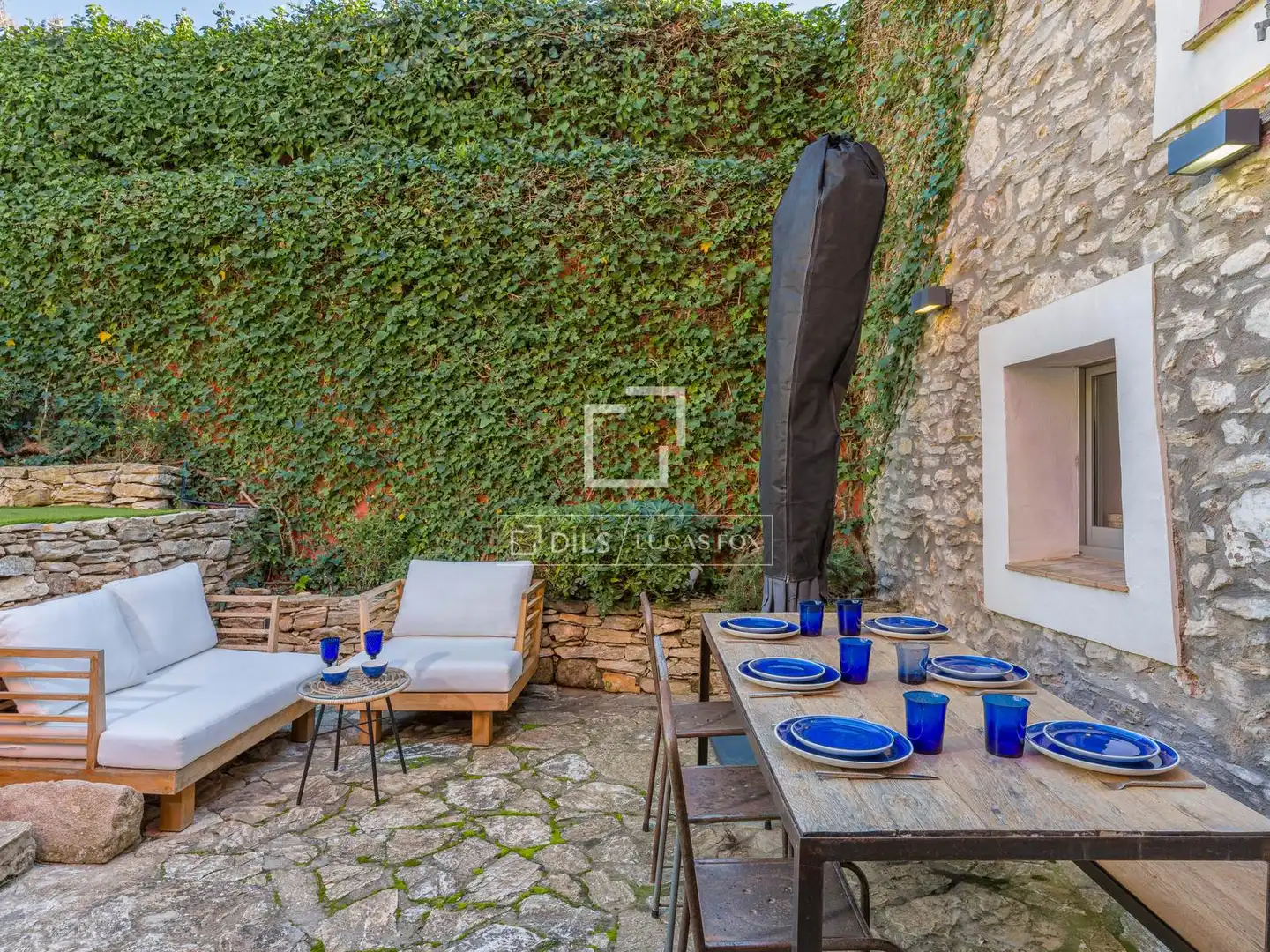 Terraza de Casa o chalet en venta en Begur con Aire acondicionado, Calefacción y Jardín privado