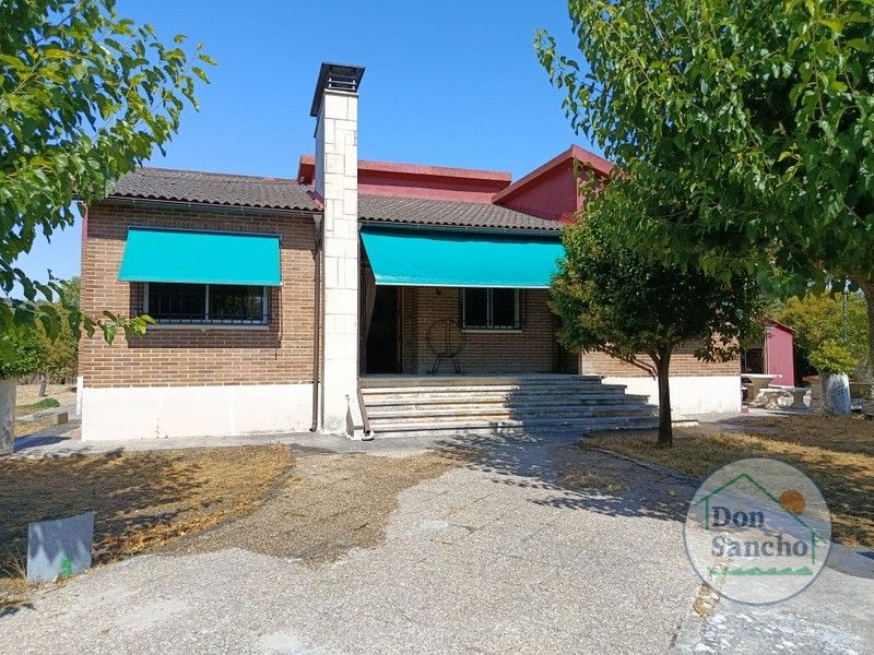 Vista exterior de Casa o chalet en venta en Castronuevo de Esgueva con Calefacción y Piscina