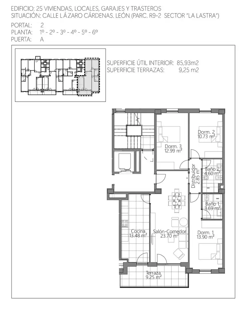 Flat with lift for sale in Calle Lazaro Cardenas, imagen 6