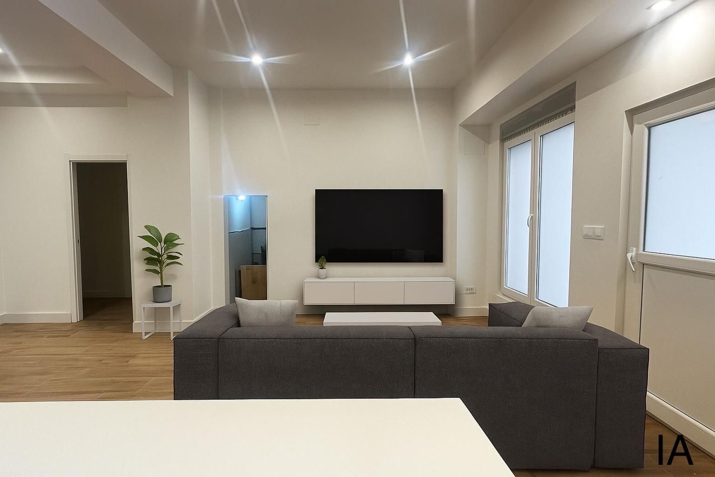 Living room of Planta baja for sale in A Coruña Capital   with Terrace and Balcony