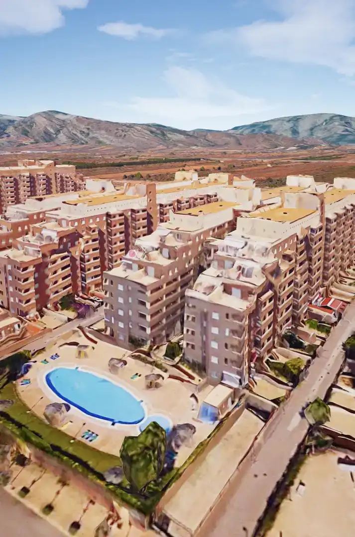 Vista exterior de Apartament de lloguer en Oropesa del Mar / Orpesa amb Aire condicionat, Piscina i Balcó