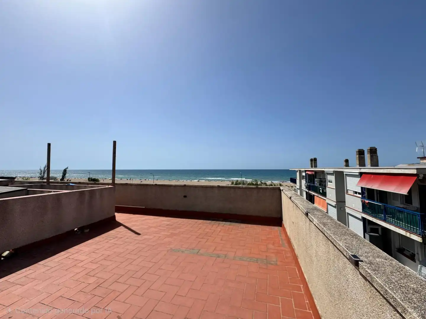 Terrassa de Àtic en venda en Castelldefels amb Aire condicionat, Calefacció i Jardí privat
