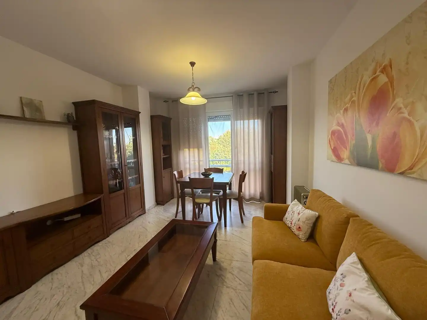Wohnzimmer von Wohnung zur Miete in San Fernando mit Möbliert