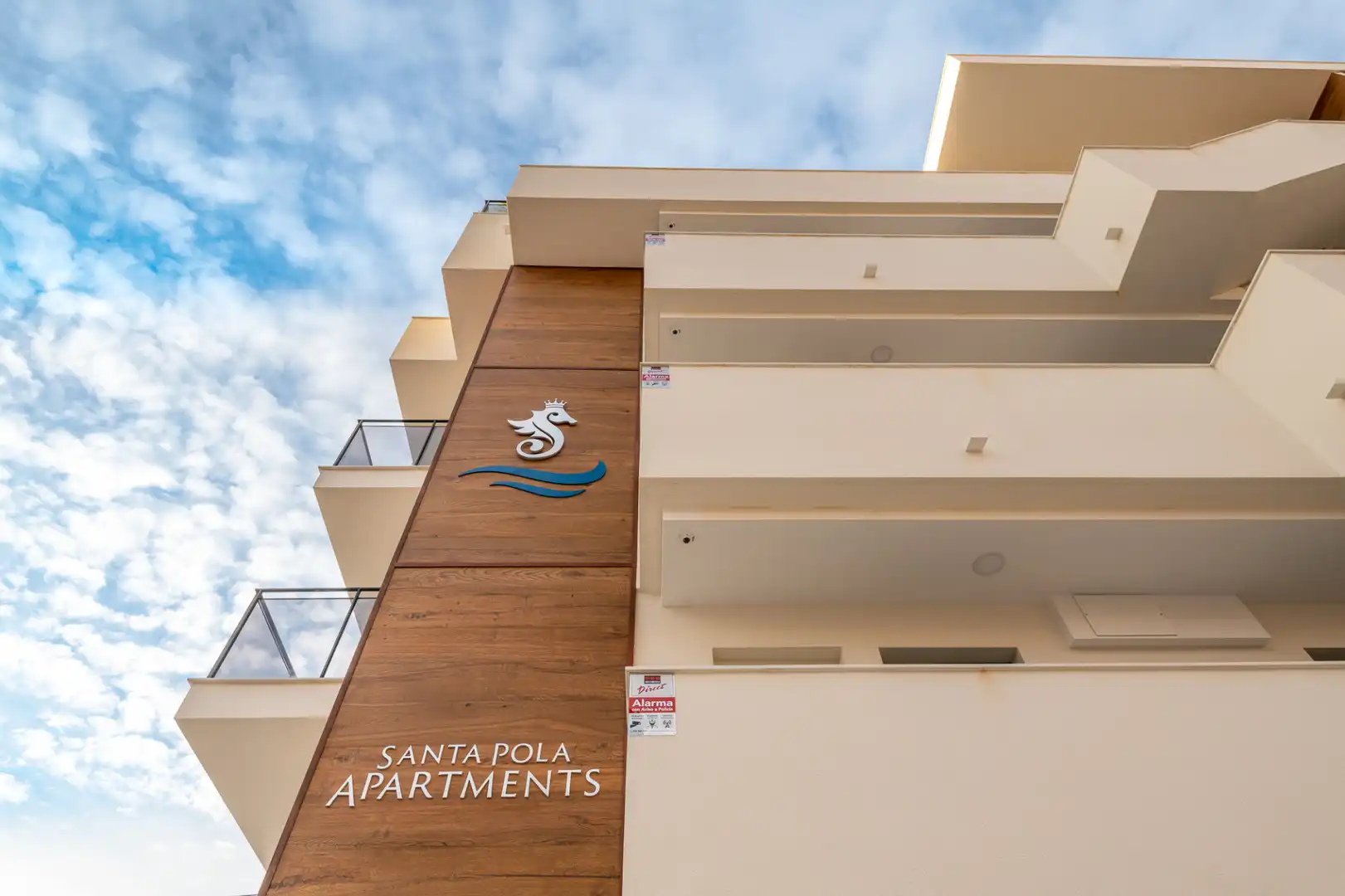 Exterior view of Buildings for sale in Santa Pola  with Alarm and Community pool