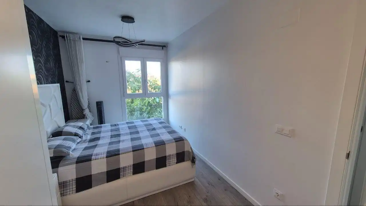 Schlafzimmer von Wohnung zur Miete in Valencia mit Terrasse, Möbliert und Gemeinschaftspool