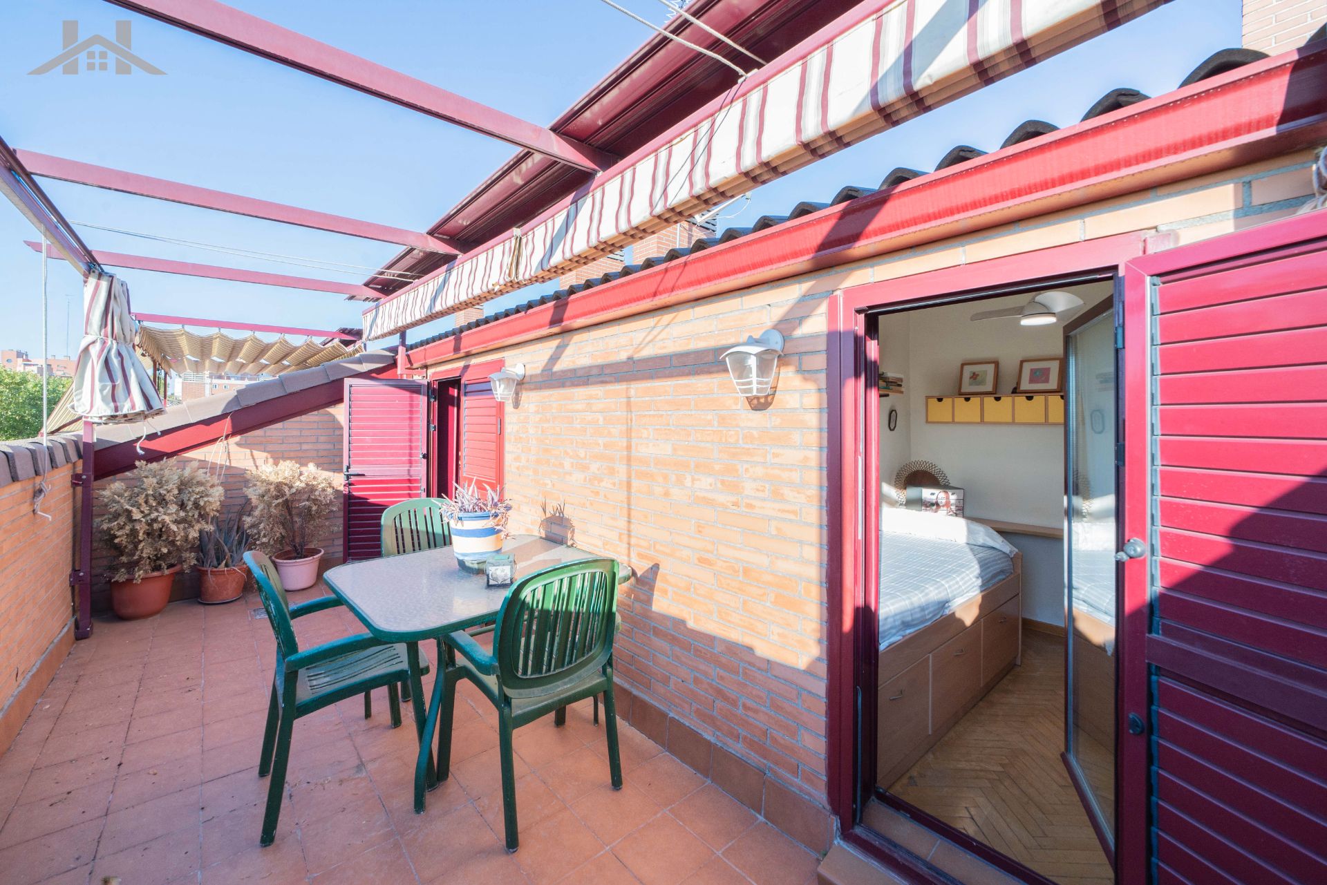 Terrace of Duplex for sale in Alcorcón  with Air Conditioner, Heating and Storage room