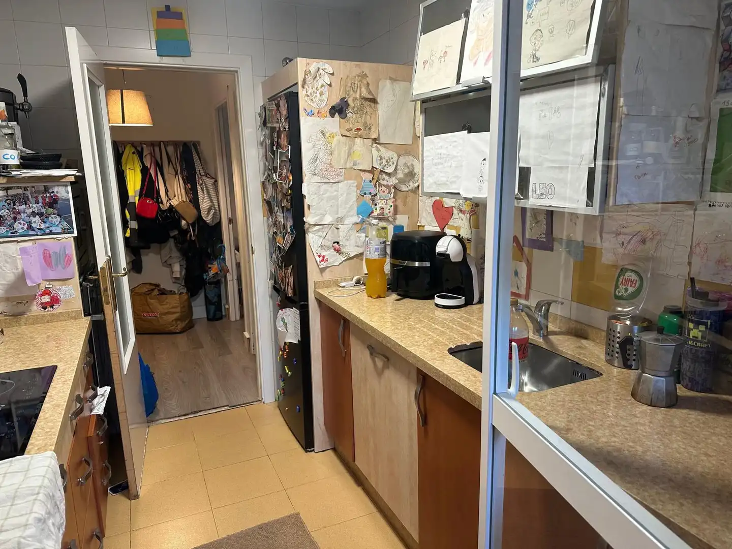 Cocina de Piso en venta en Sevilla con Aire acondicionado, Jardín privado y Terraza