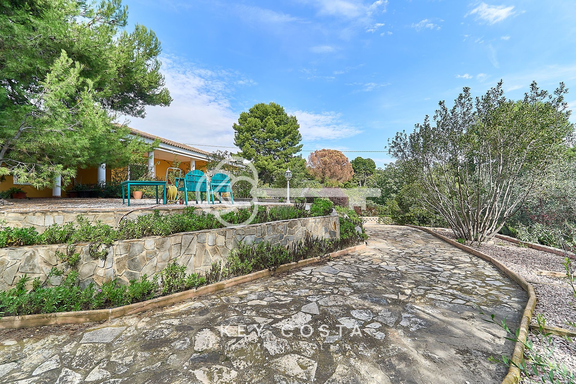 Garden of House or chalet for sale in Tibi  with Air Conditioner, Heating and Private garden