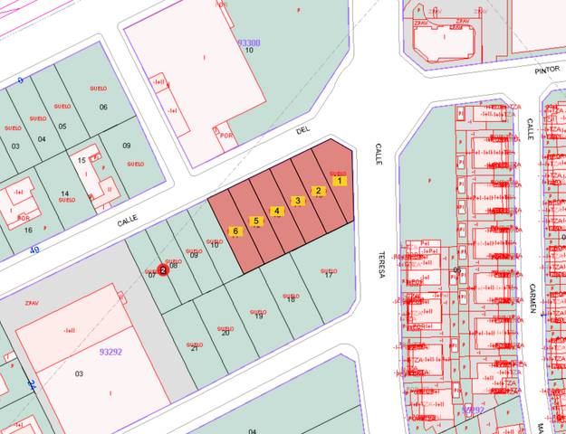 Terreno residencial en Venta en Calle Pintor Caprotti en Hervencias