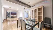 Dining room of Duplex to rent in  Madrid Capital  with Air Conditioner, Heating and Parquet flooring