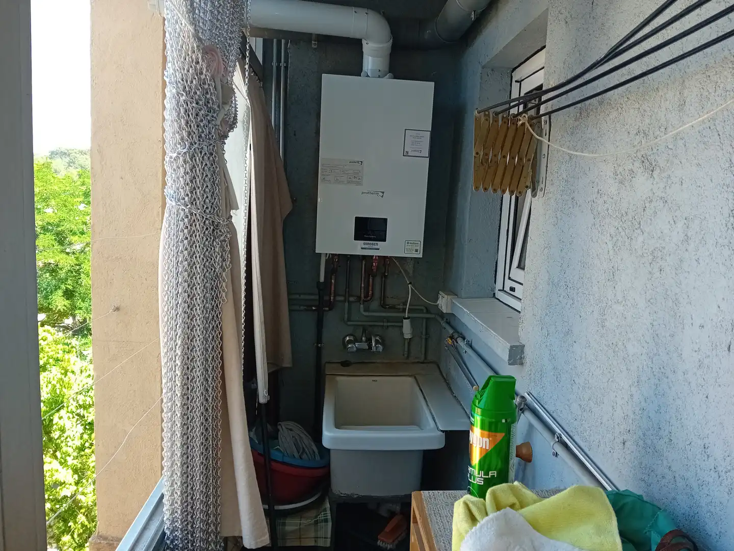 Baño de Piso en venta en Girona con Calefacción, Terraza y Amueblado