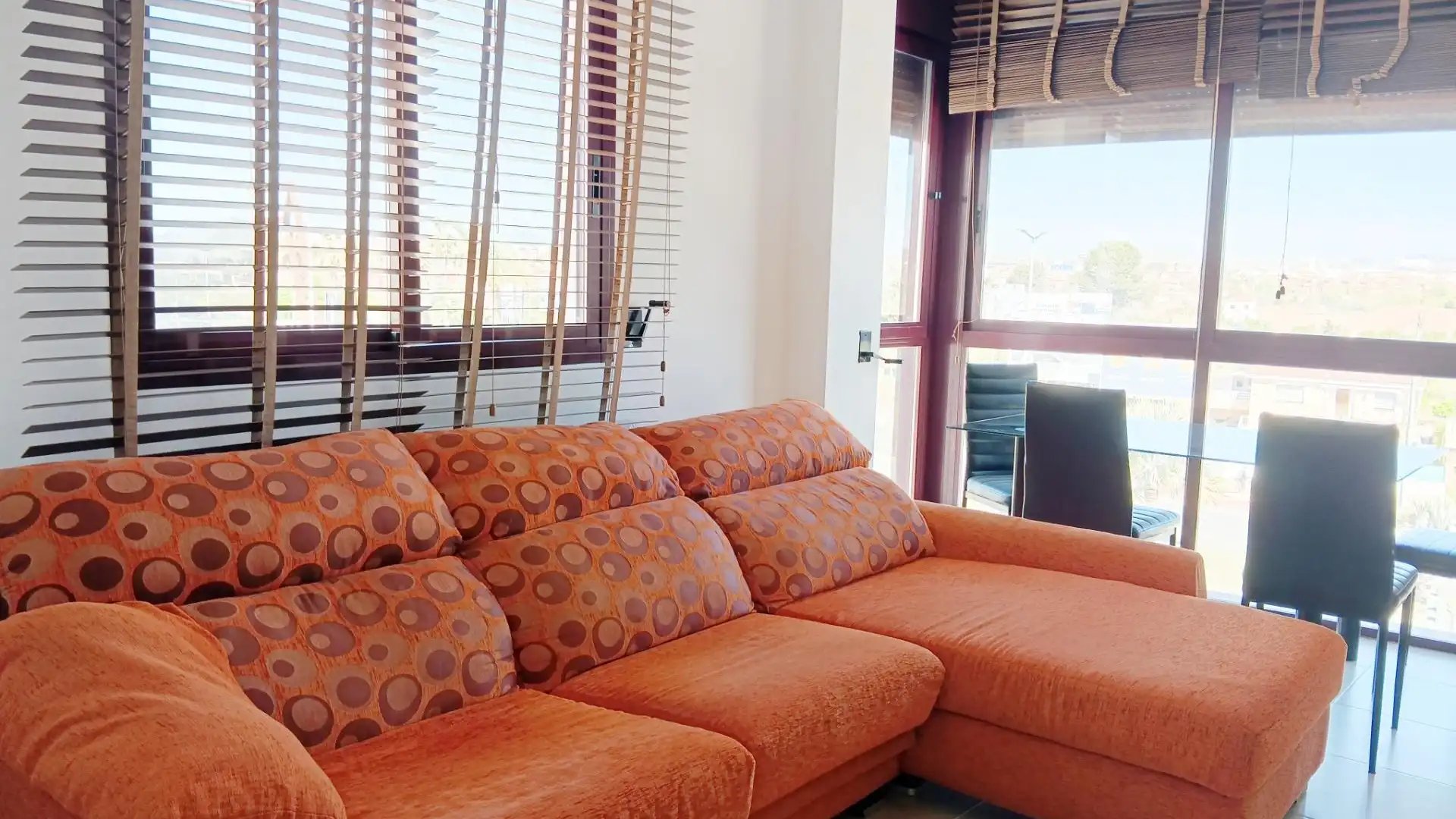 Sala d'estar de Pis en venda en  Murcia Capital amb Aire condicionat i Terrassa