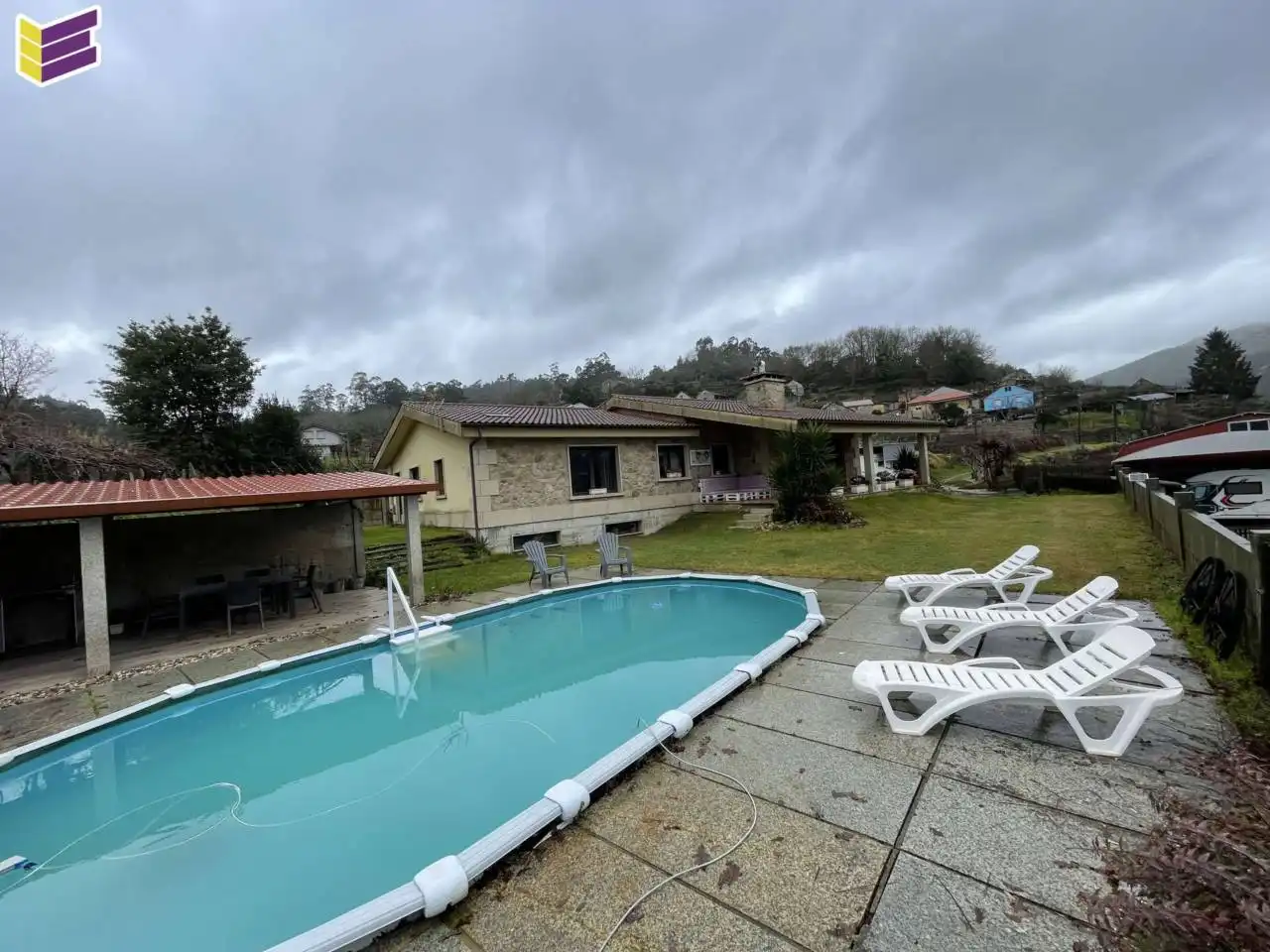 Piscina de Casa o chalet en venta en Salceda de Caselas con Calefacción, Terraza y Piscina