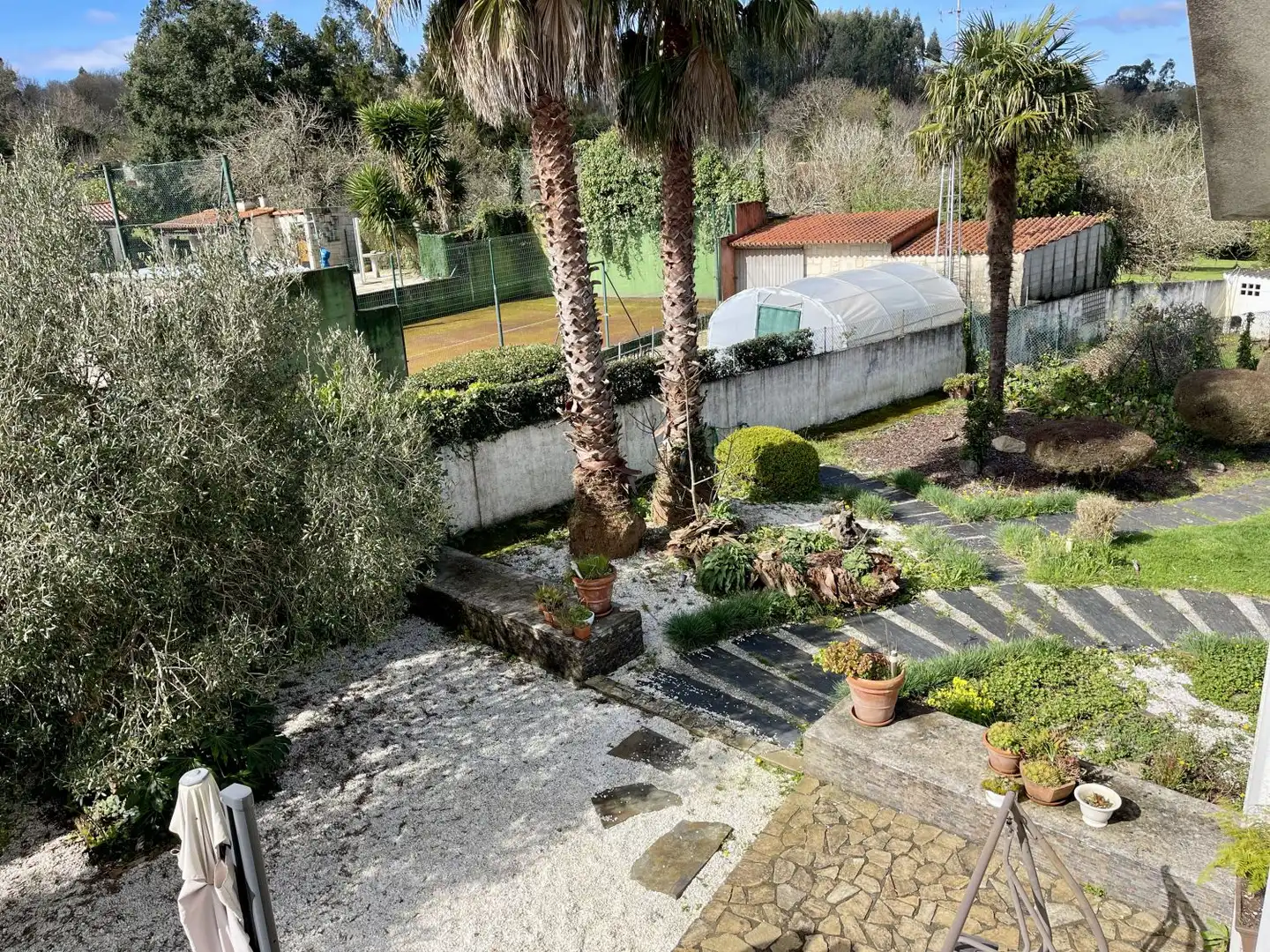 Garden of Houses for sale in Cambre   with Heating