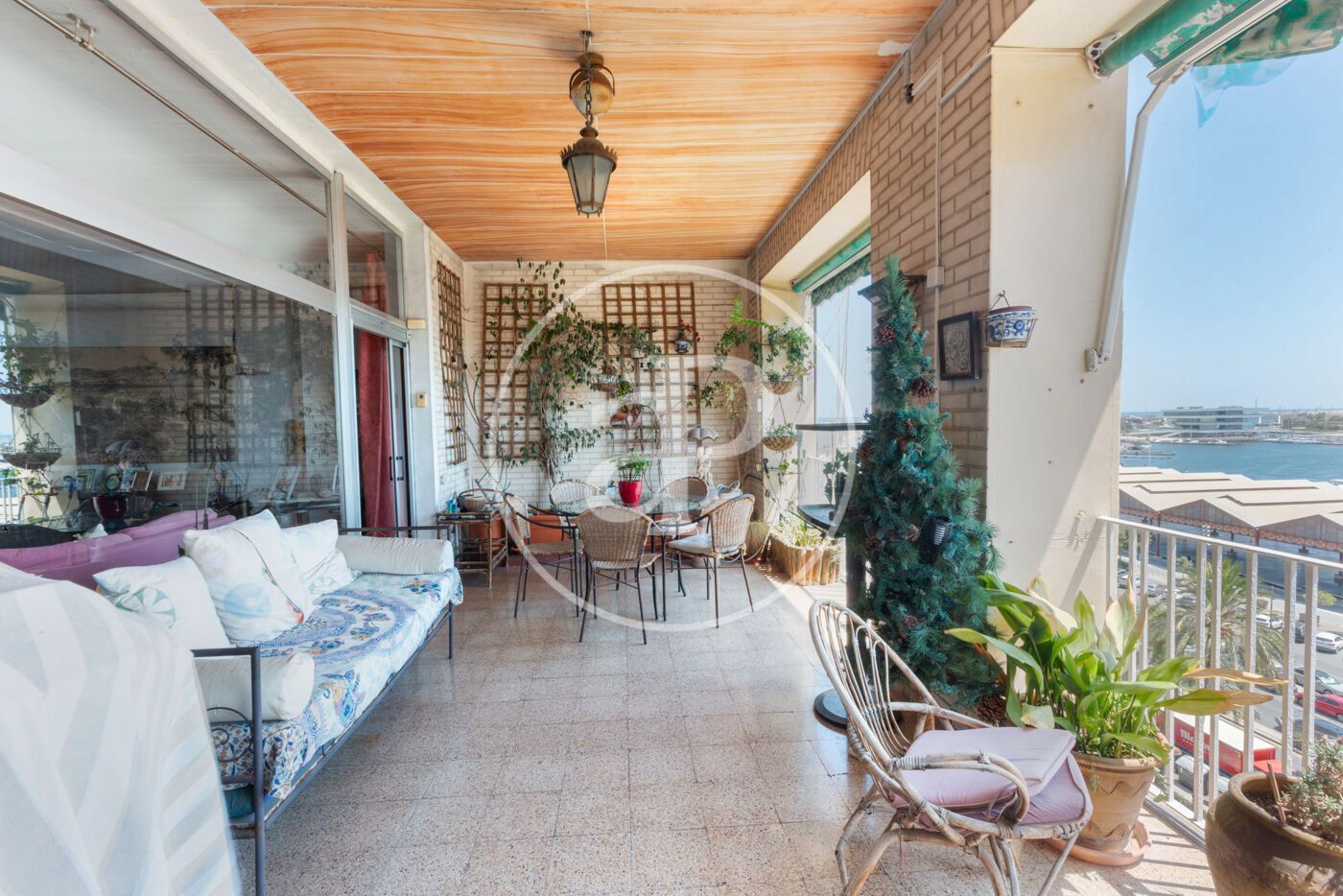 Terrace of Flat for sale in  Valencia Capital  with Air Conditioner, Heating and Terrace